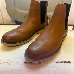 Cole Haan Tan Leather Chelsea Boots